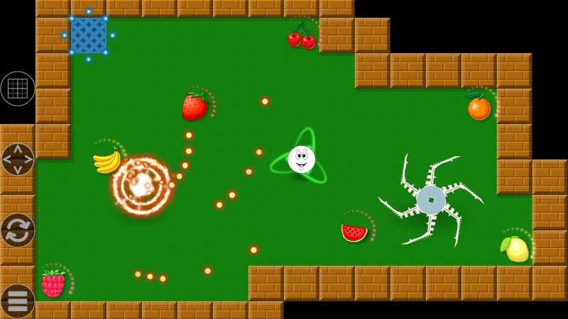 atomic egg children kids screenshot labyrint level maze fireball action